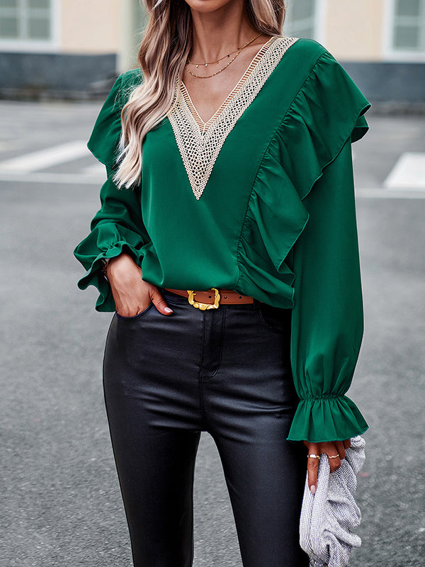 A Vintage Style Blouse with Delicate Timeless Details