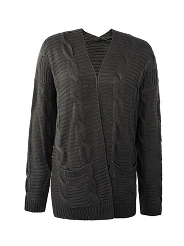 Well Tailored Cardigan with a Graceful Silhouette