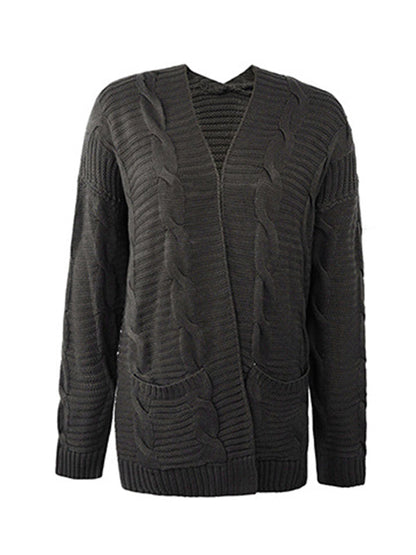 Well Tailored Cardigan with a Graceful Silhouette