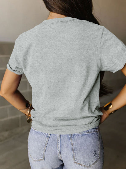 A Vintage Style T-Shirt with Delicate Timeless Details