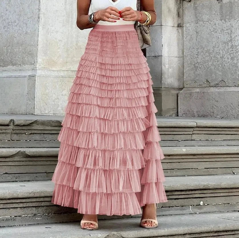 Tulle Maxi Skirt 4
