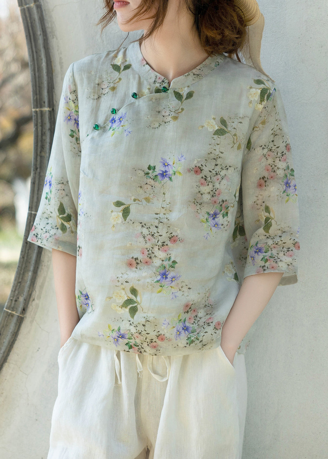 Beautifully Balanced Blouse with Timeless Character