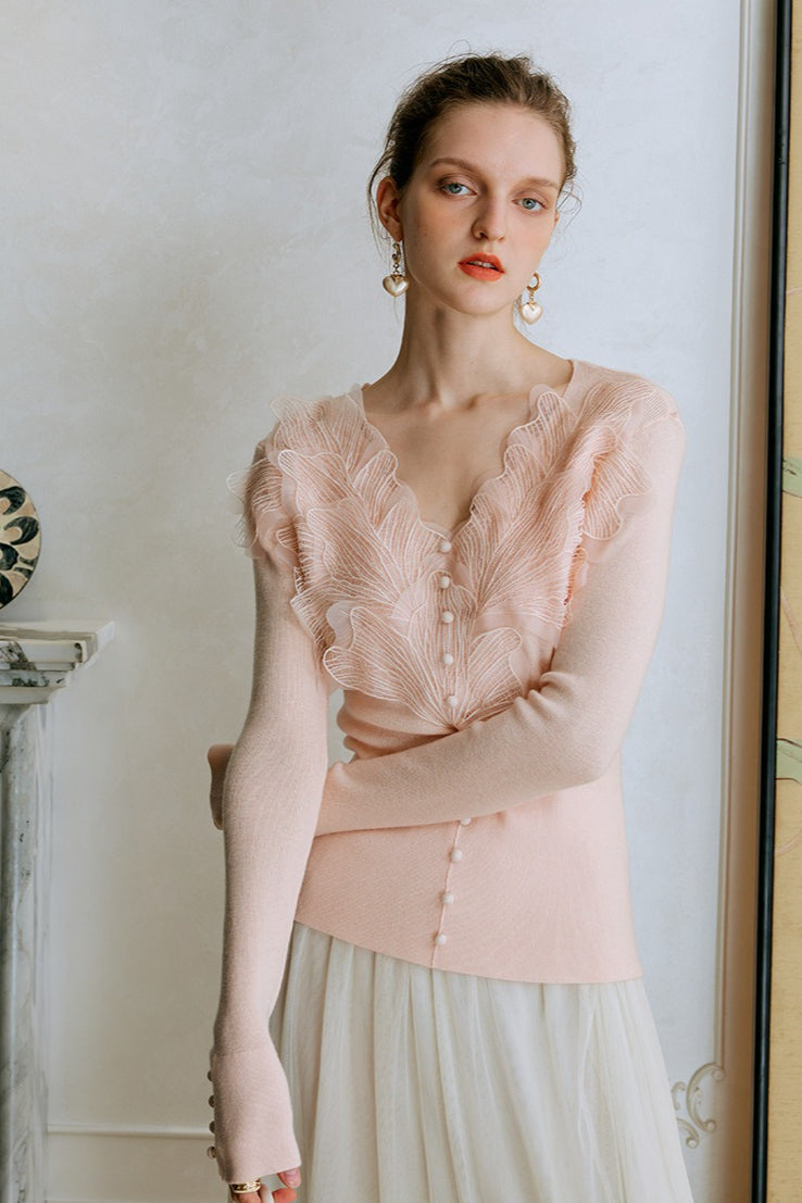 Gracefully Styled Top for Any Occasion