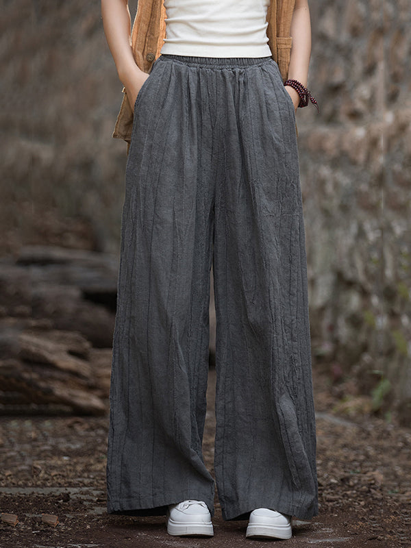 A Vintage Style Trousers with Delicate Timeless Details