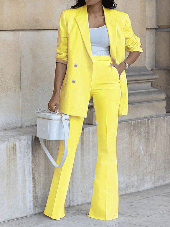 A Vintage Style Pants with Delicate Timeless Details