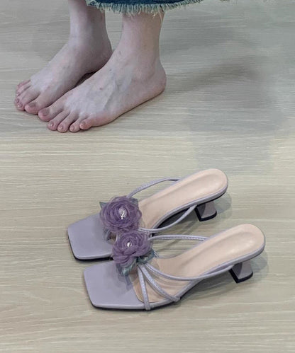 A Vintage Style Sandals with Delicate Timeless Details