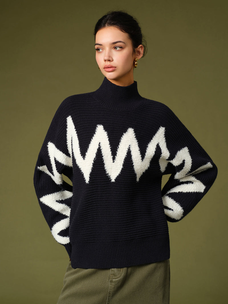 A Vintage Style Sweater with Delicate Timeless Details