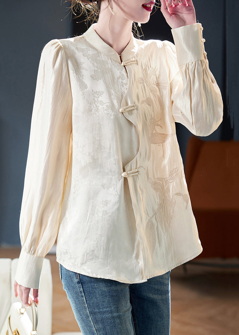 A Vintage Style Shirt with Delicate Timeless Details