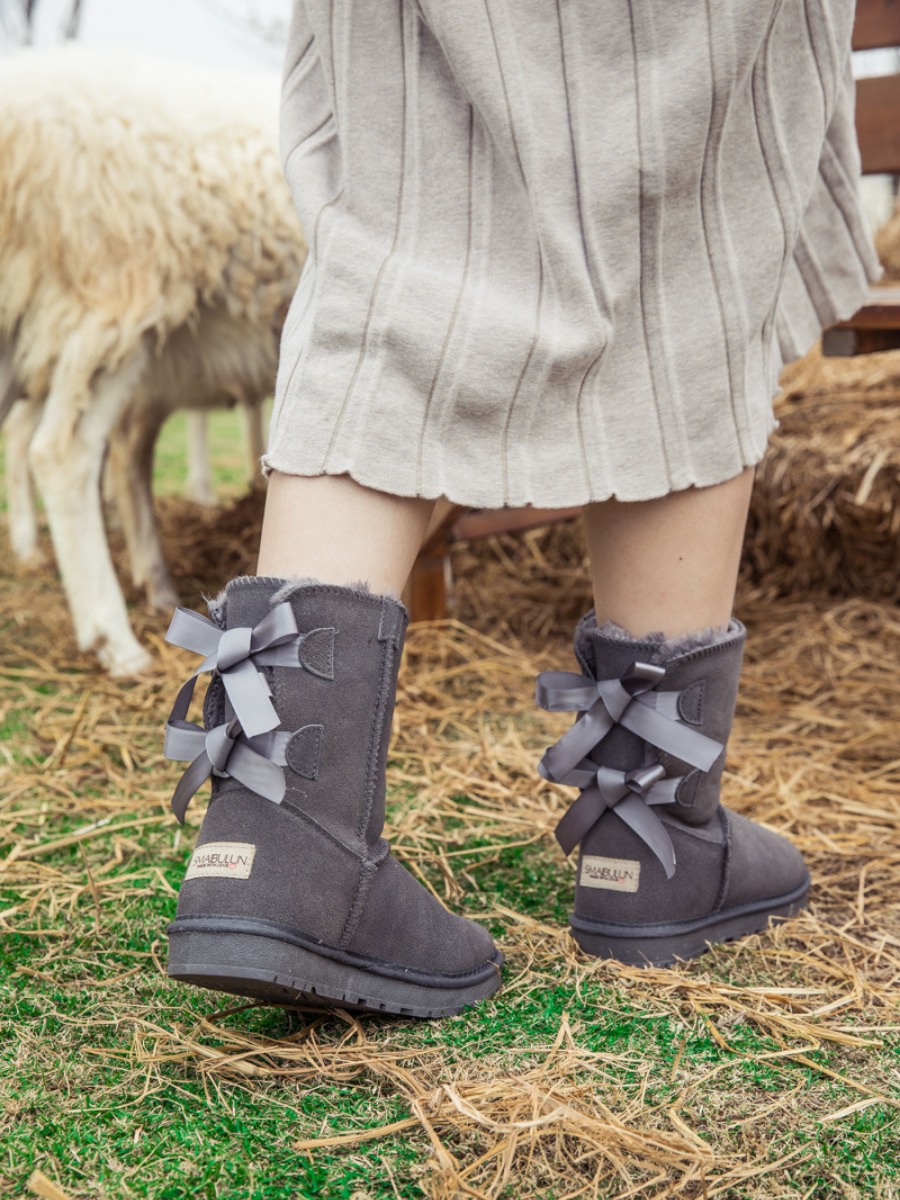 A Vintage Style Boots with Delicate Timeless Details