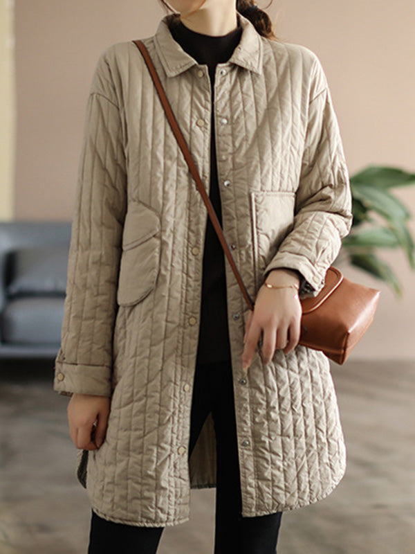 Well Tailored Coat with a Graceful Silhouette