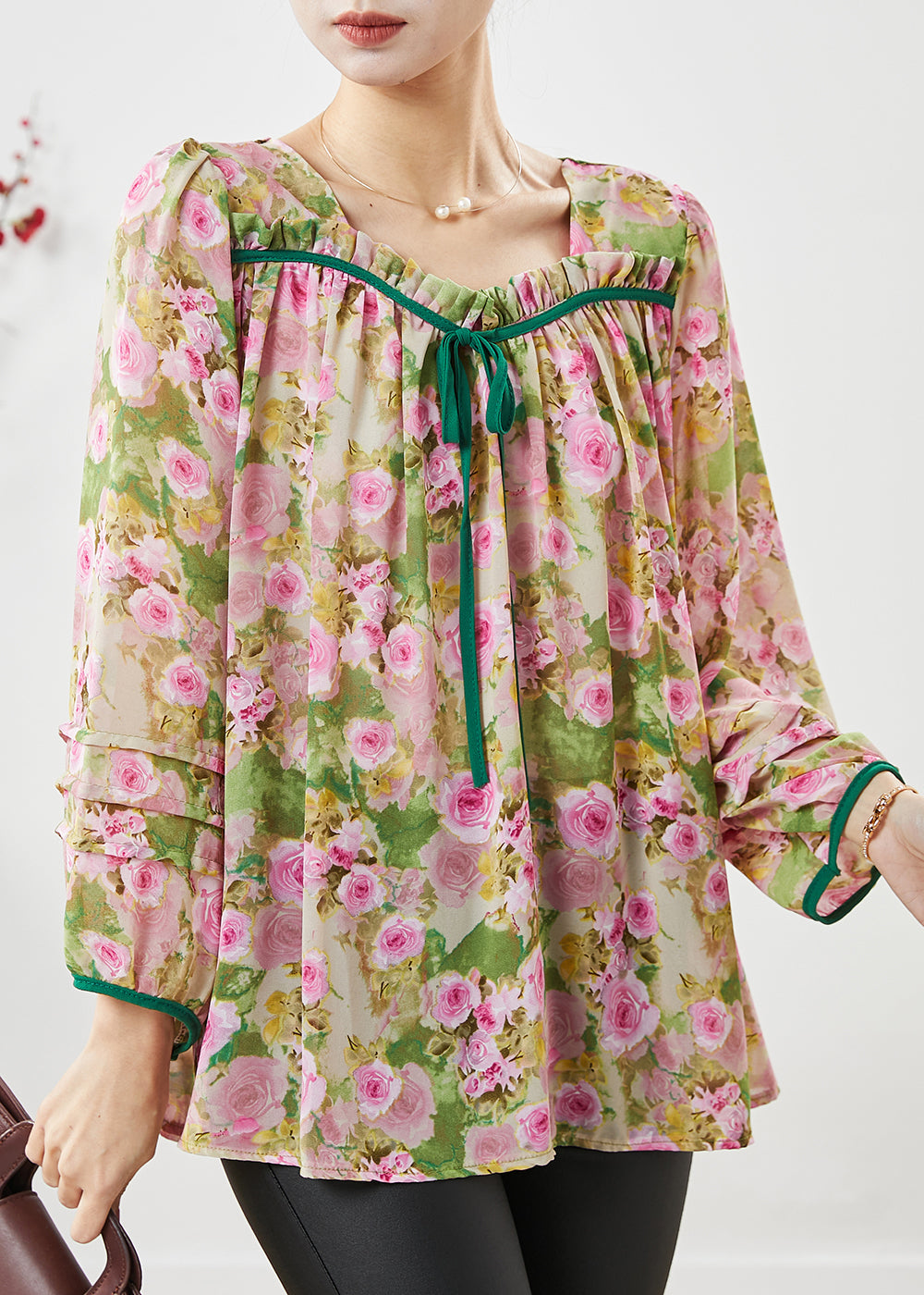 A Vintage Style Shirt with Delicate Timeless Details