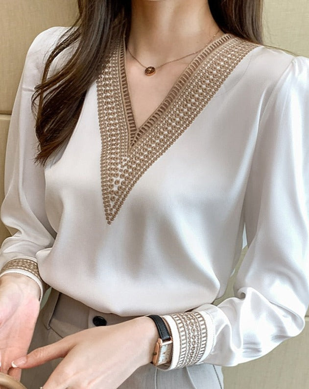 Polished Blouse with an Effortless Classic Look