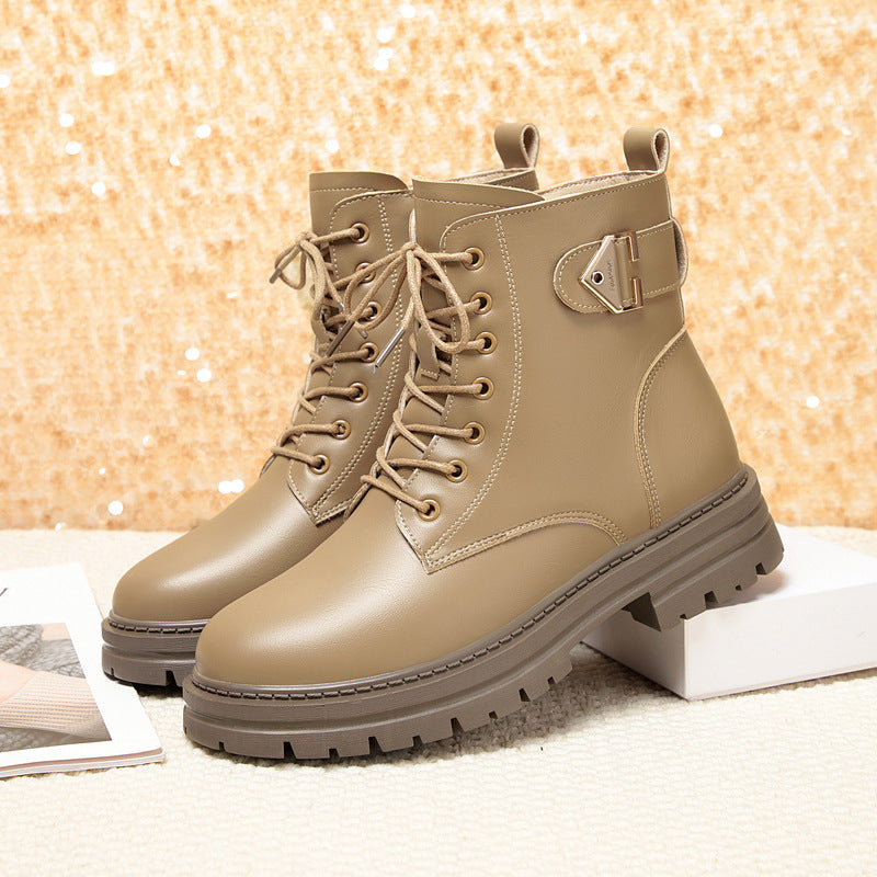 A Vintage Style Boots with Delicate Timeless Details