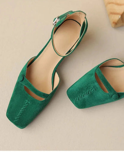 A Vintage Style Sandals with Delicate Timeless Details