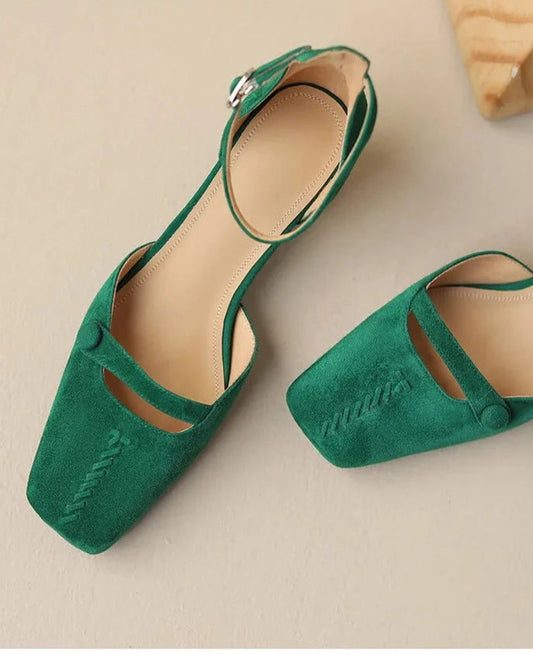A Vintage Style Sandals with Delicate Timeless Details