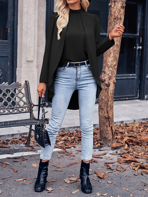 Well Tailored Blouse with a Graceful Silhouette