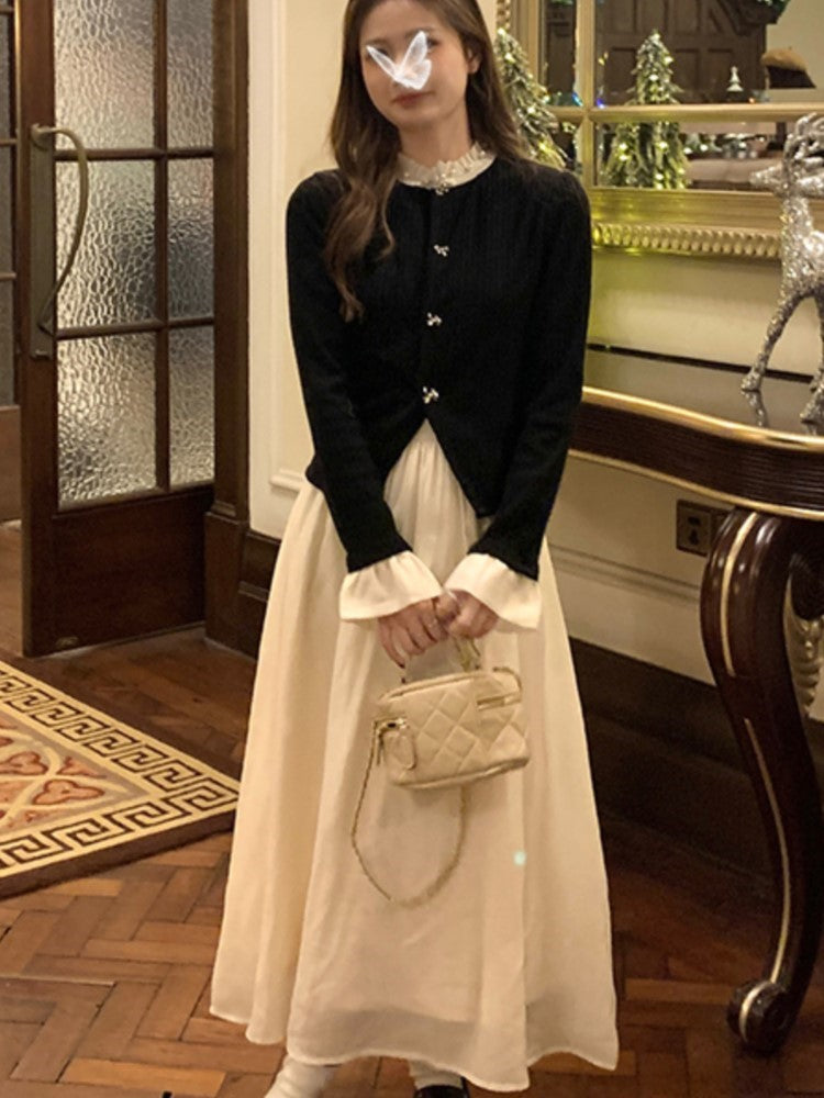 A Vintage Style Dress with Delicate Timeless Details