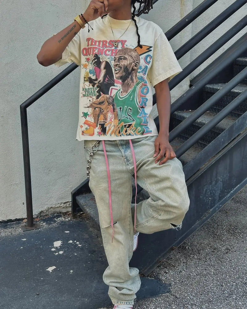 Well Tailored T-Shirt with a Graceful Silhouette