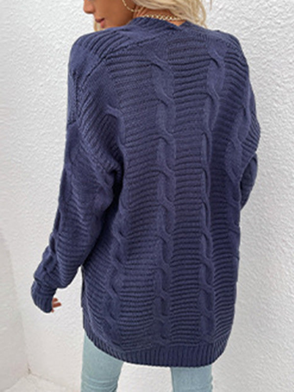 Well Tailored Cardigan with a Graceful Silhouette