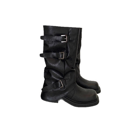 A Vintage Style Boots with Delicate Timeless Details