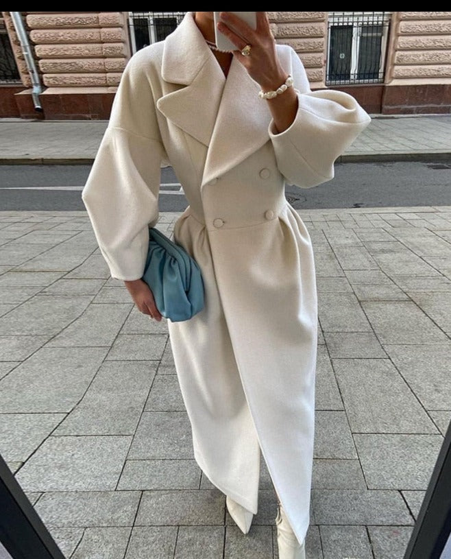 A Vintage Style Coat with Delicate Timeless Details