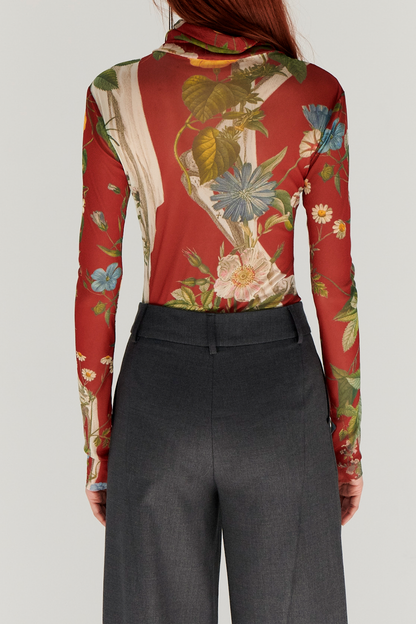 A Vintage Style Pants with Delicate Timeless Details
