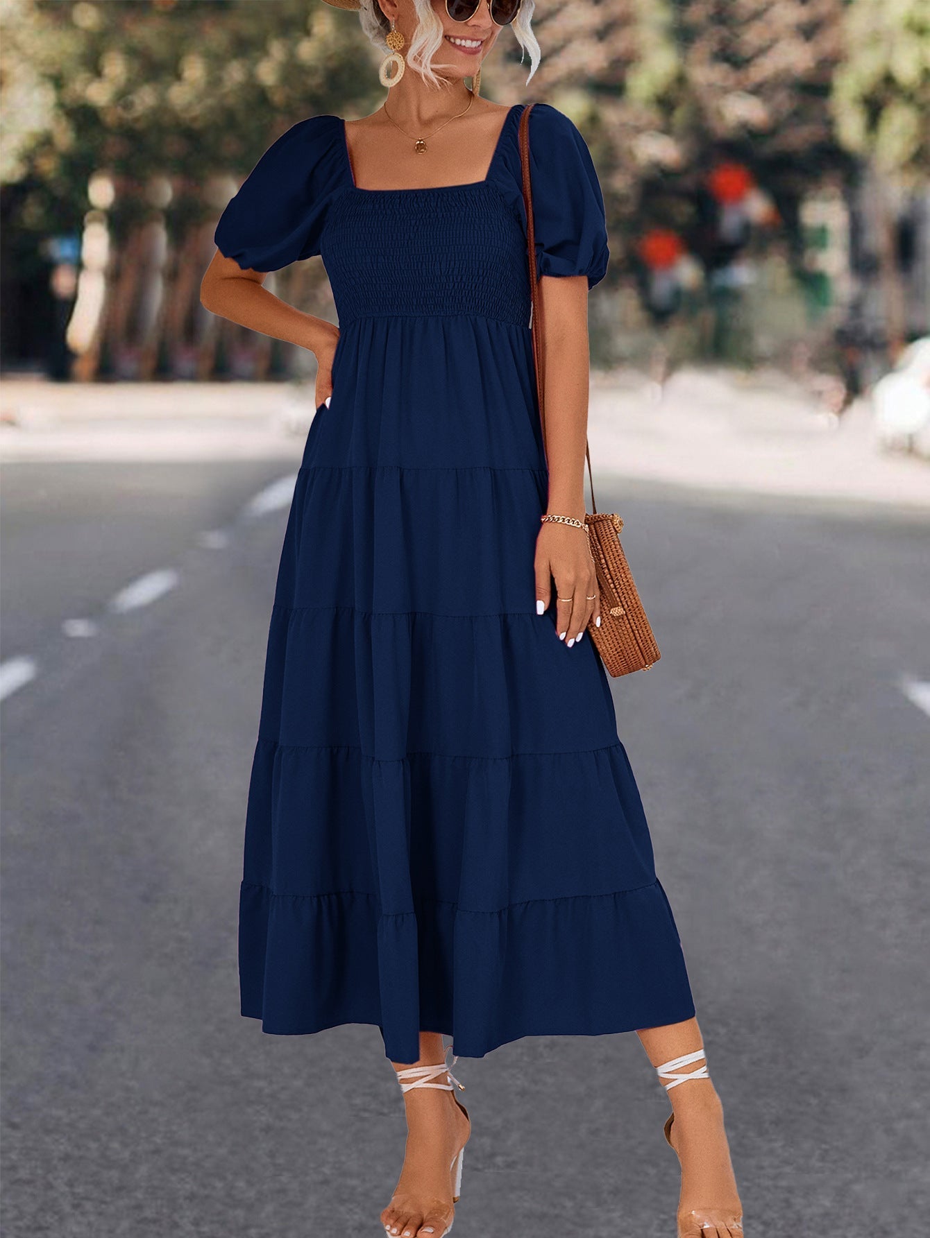A Vintage Style Dress with Delicate Timeless Details