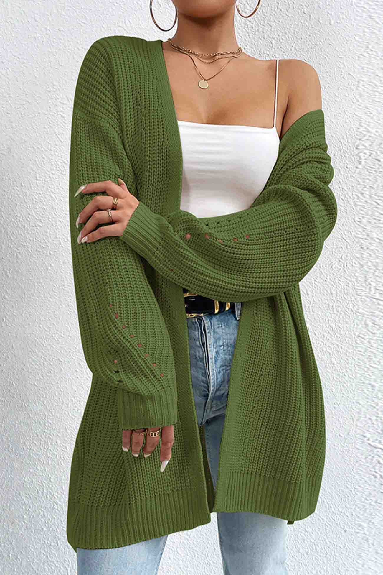 A Vintage Style Cardigan with Delicate Timeless Details