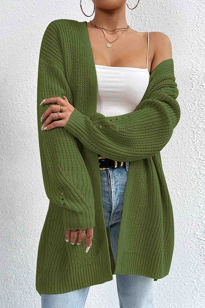 A Vintage Style Cardigan with Delicate Timeless Details