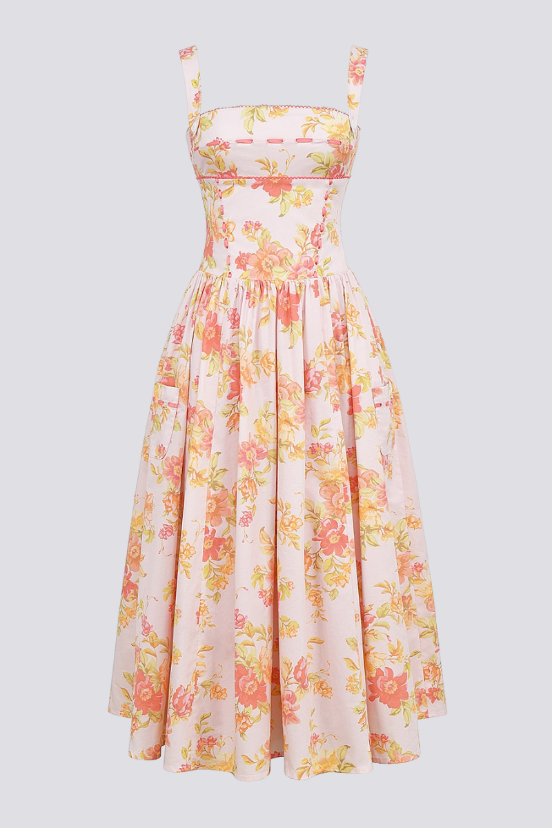 A Vintage Style Dress with Delicate Timeless Details