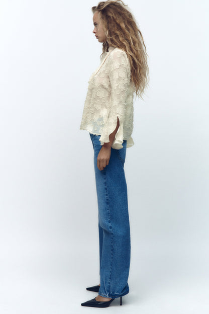 Beautifully Finished Blouse in a Timeless Design