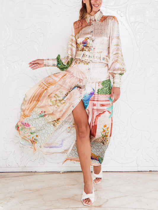 Well Tailored Dress with a Graceful Silhouette
