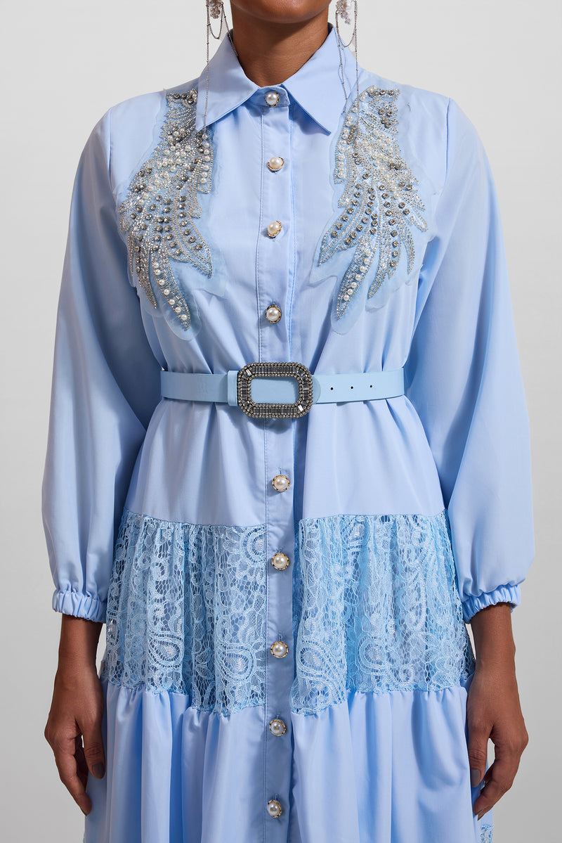 A Vintage Style Dress with Delicate Timeless Details