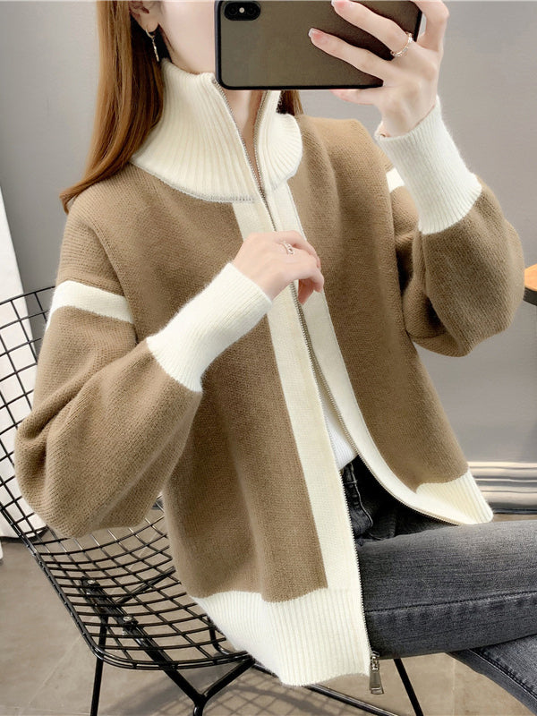 Well Tailored Cardigan with a Graceful Silhouette