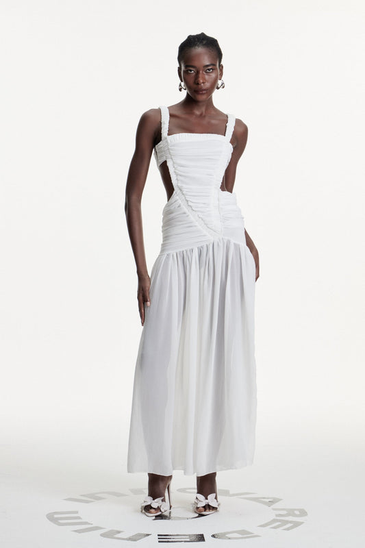 A Vintage Style Dress with Delicate Timeless Details