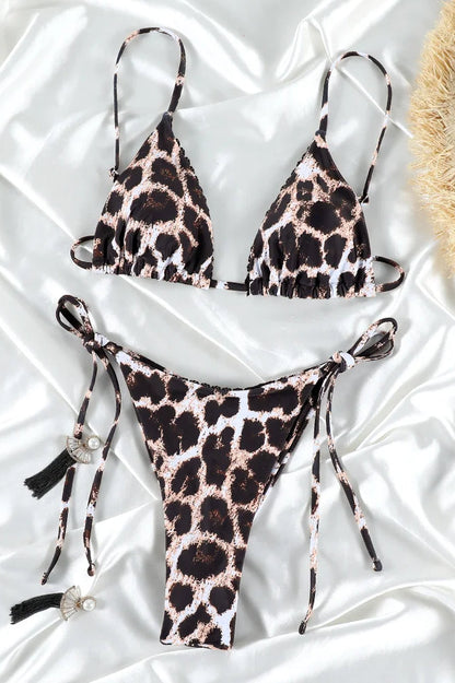 Classic Vintage Bikini with a Flattering Fit