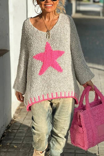 Vintage Inspired Sweater with a Contemporary Edge