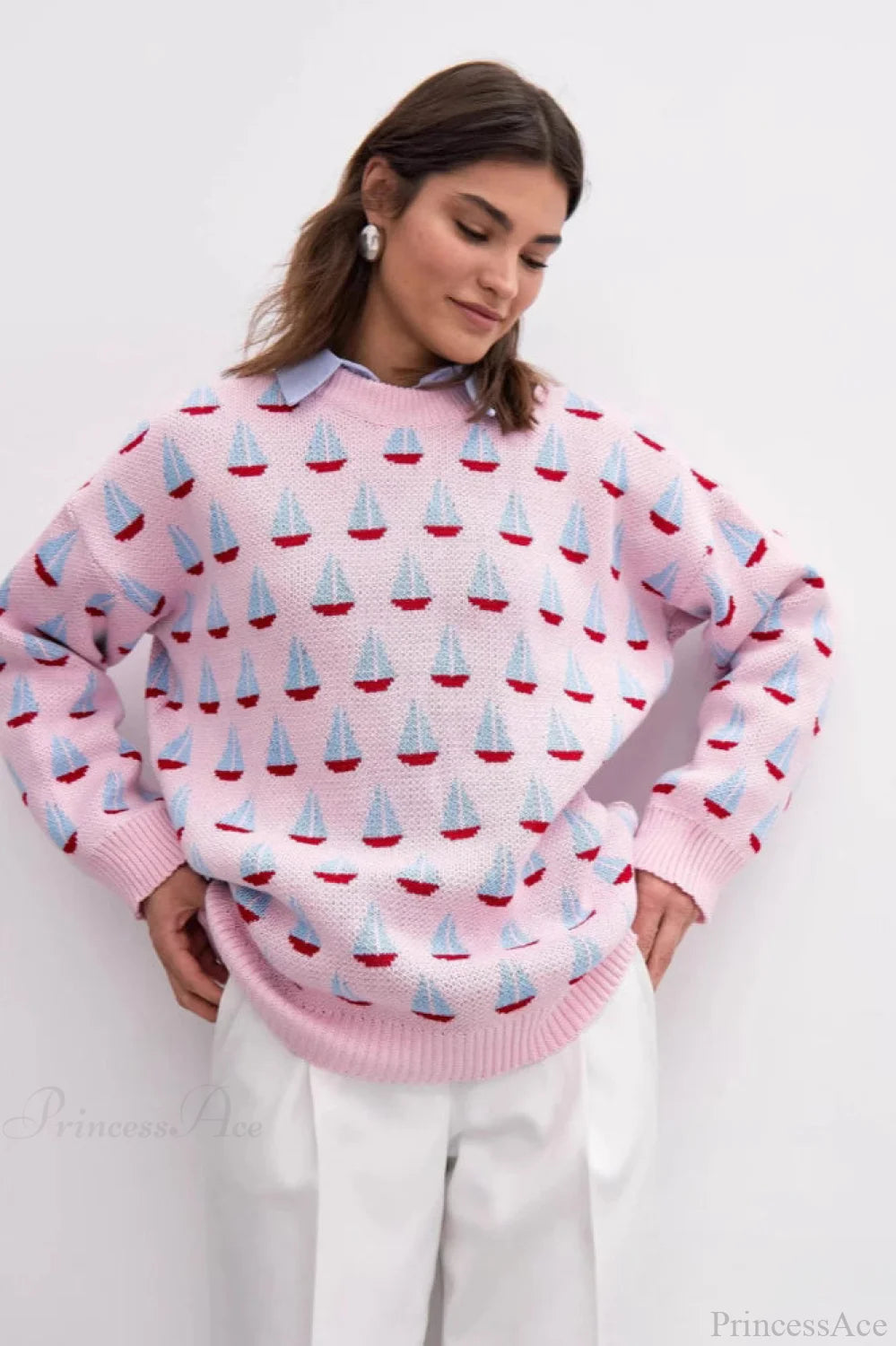Gracefully Styled Sweater for Any Occasion