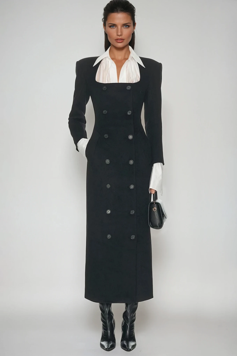 A Vintage Style Coat with Delicate Timeless Details
