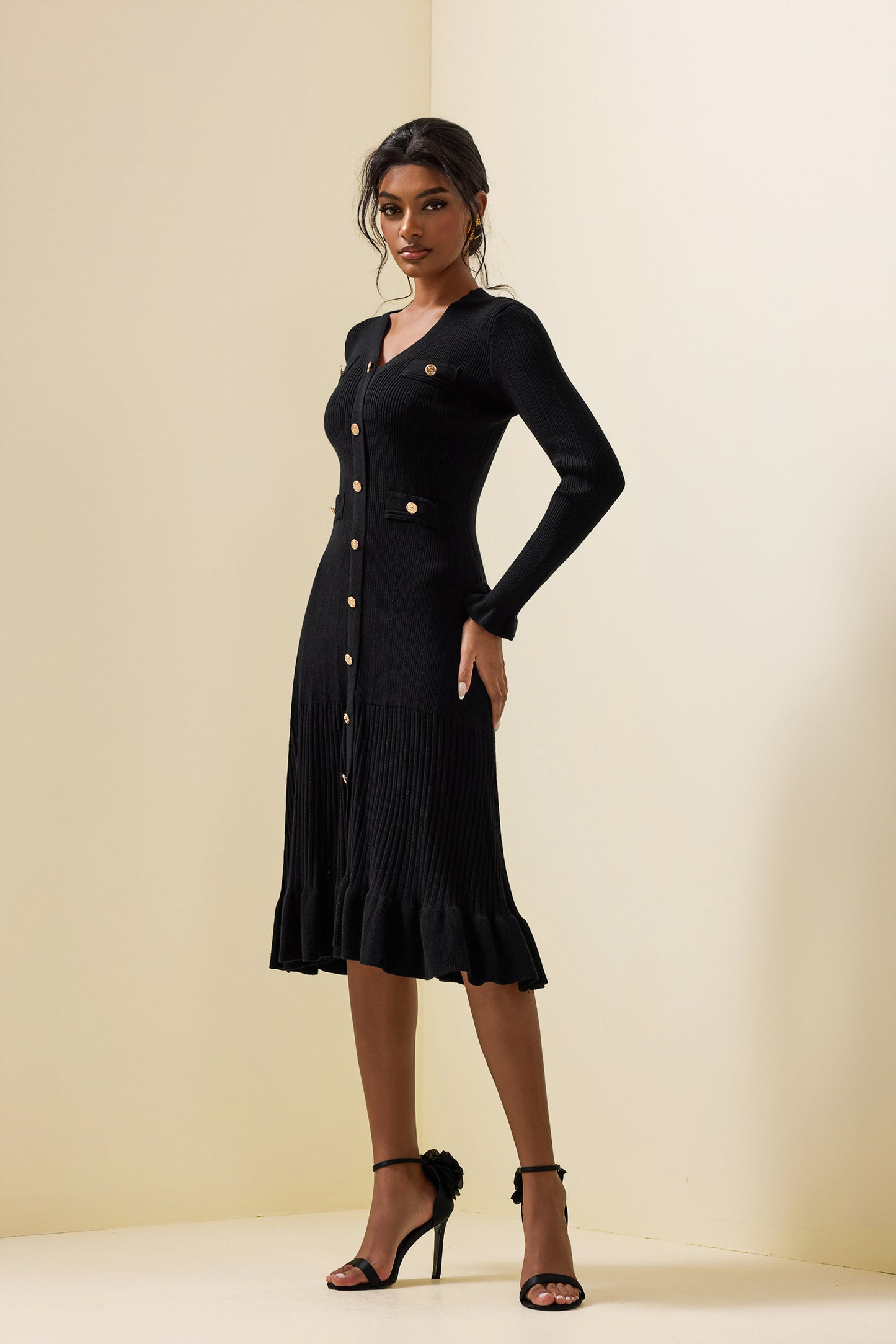 A Vintage Style Dress with Delicate Timeless Details