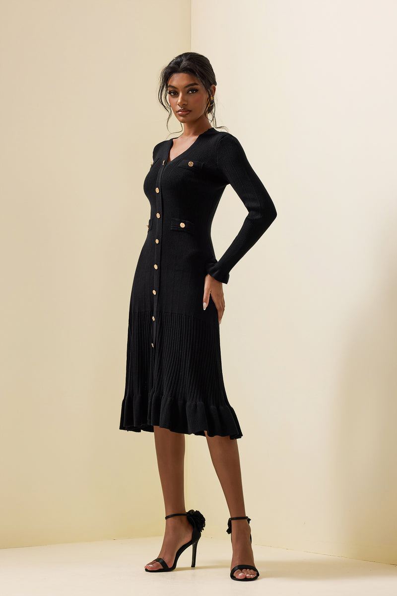 A Vintage Style Dress with Delicate Timeless Details