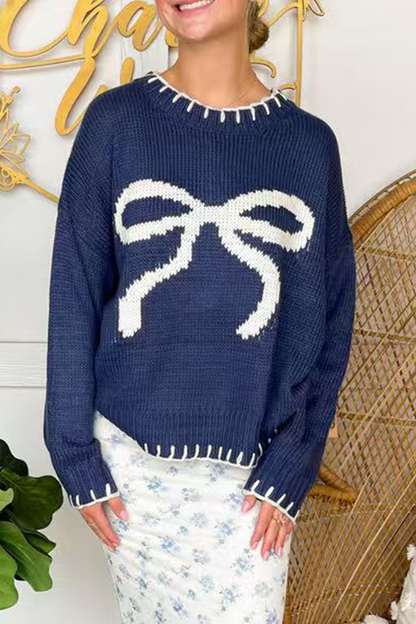 Well Tailored Sweater with a Graceful Silhouette