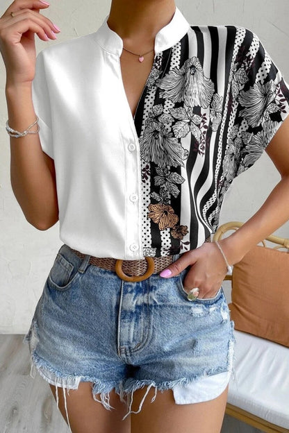 Vintage Inspired Blouse with a Contemporary Edge