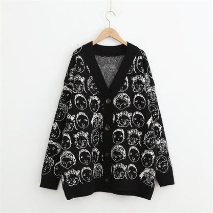 A Vintage Style Cardigan with Delicate Timeless Details