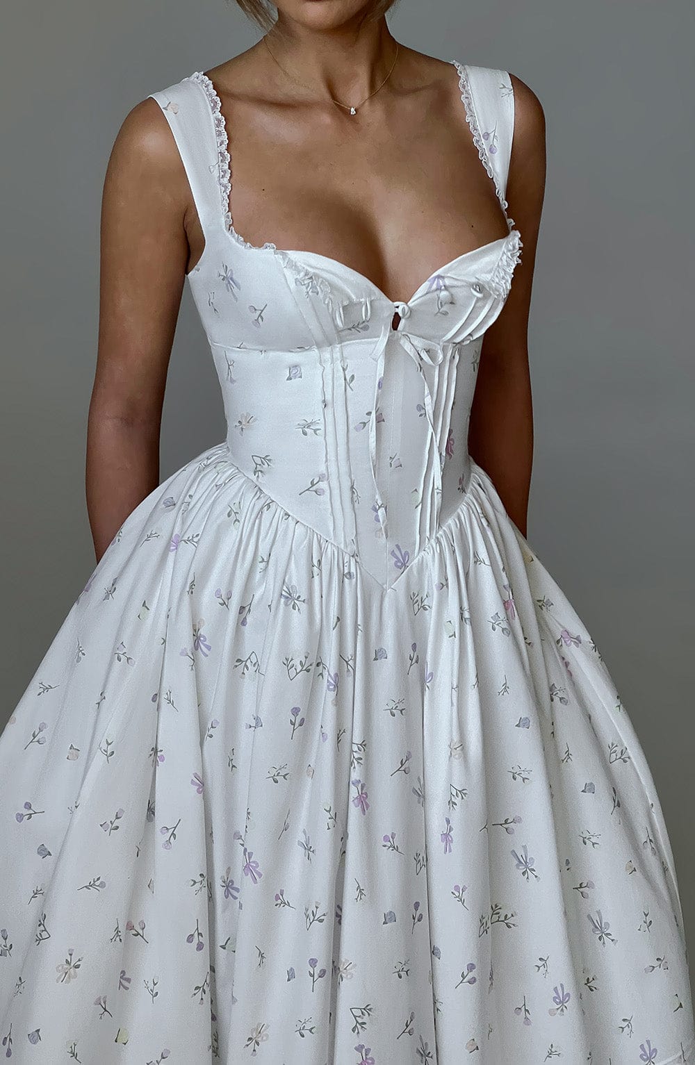 A Vintage Style Dress with Delicate Timeless Details