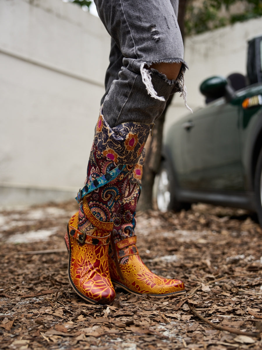 Classic Vintage Boots with a Flattering Fit