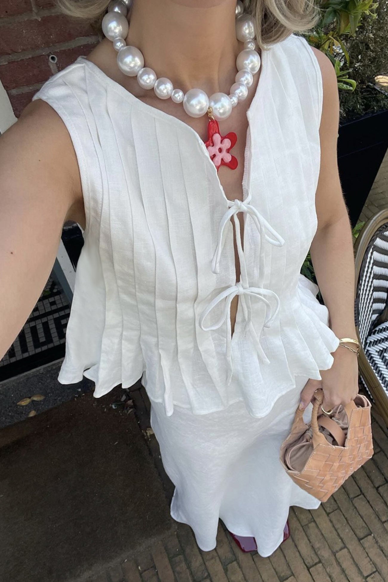 A Vintage Style Top with Delicate Timeless Details