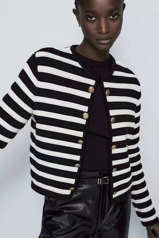 Vintage Inspired Cardigan with a Contemporary Edge