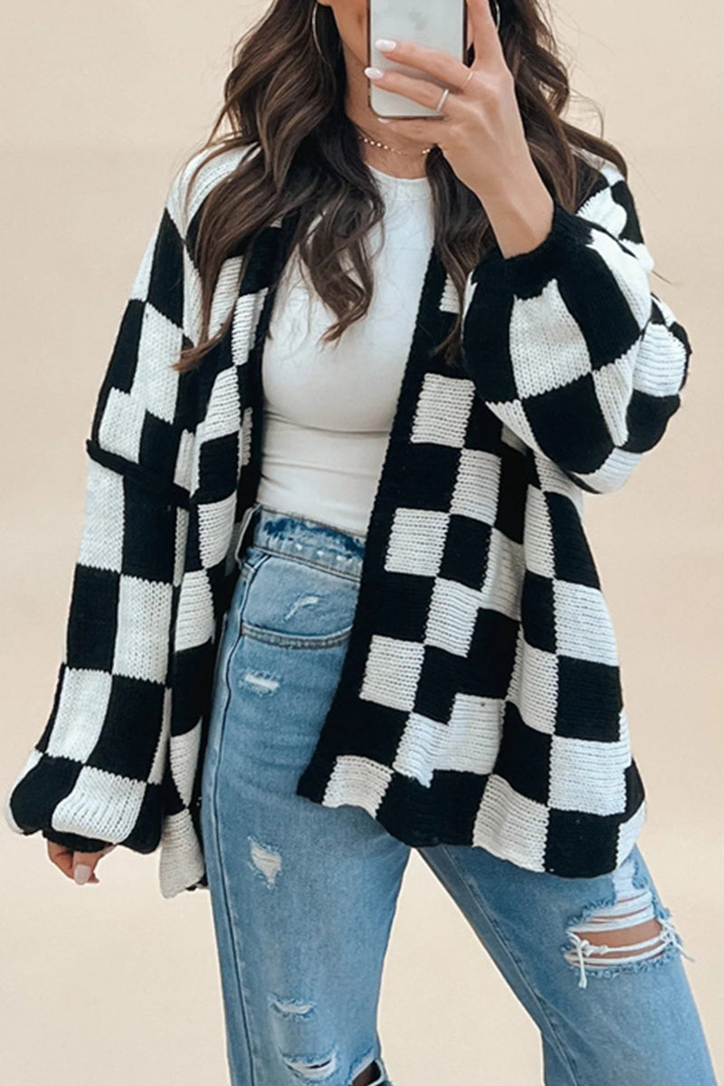 Classic Vintage Cardigan with a Flattering Fit
