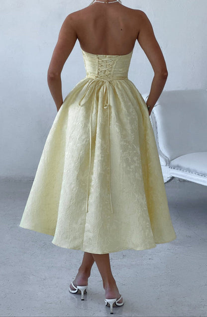 A Vintage Style Dress with Delicate Timeless Details